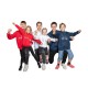 TVH Tracktop Jacke Kids rot
